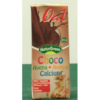Oat drink with chocolate